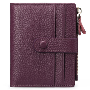 Carteira Feminina de Couro Genuíno Maia | Wallets | Cores variadas | Detalhe 9 | Vivièn