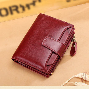 Carteira Feminina de Couro Inês | Wallets | Cores variadas | Detalhe 5 | Vivièn