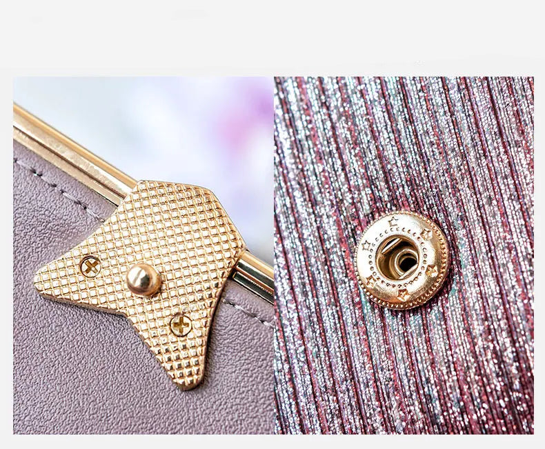 Carteira Feminina de Couro Lilian | Wallets | Cores variadas | Detalhe 4 | Vivièn