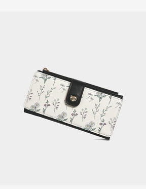 Carteira Feminina de Couro PU Selma | Wallets | Cores variadas | Detalhe 14 | Vivièn