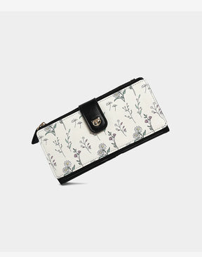 Carteira Feminina de Couro PU Selma | Wallets | Cores variadas | Detalhe 15 | Vivièn