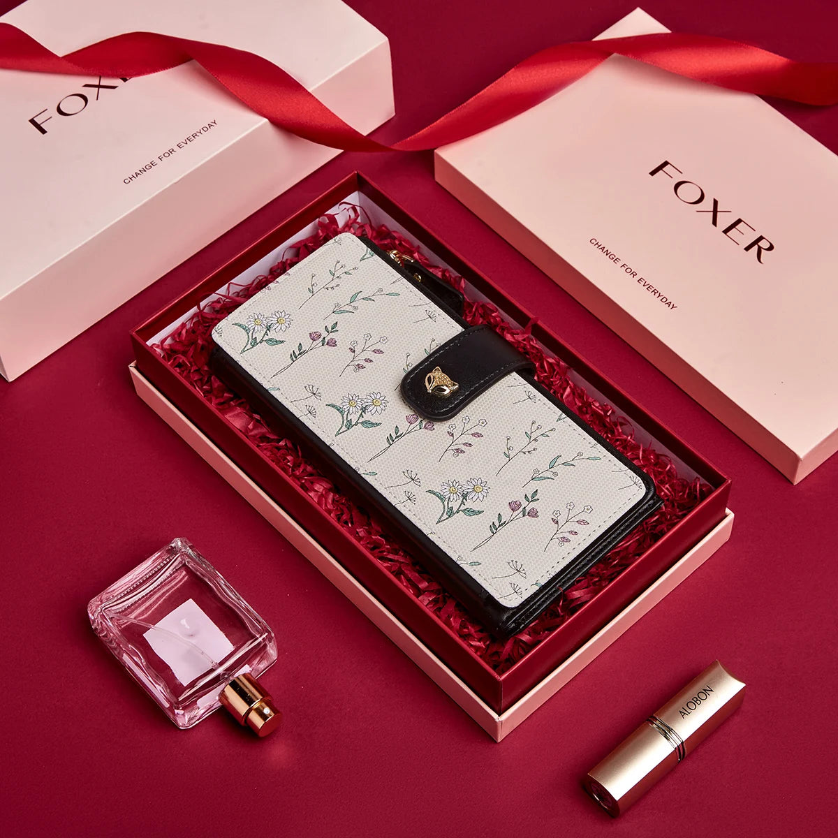 Carteira Feminina de Couro PU Selma | Wallets | Cores variadas | Detalhe 18 | Vivièn