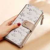 Carteira Feminina de Couro PU Selma | Wallets | Cores variadas | Detalhe 19 | Vivièn