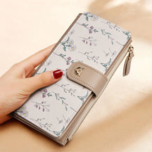 Carteira Feminina de Couro PU Selma | Wallets | Cores variadas | Detalhe 19 | Vivièn