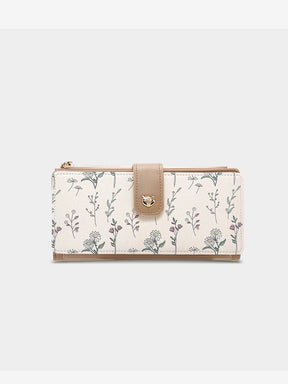 Carteira Feminina de Couro PU Selma | Wallets | Cores variadas | Detalhe 5 | Vivièn