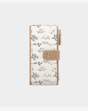 Carteira Feminina de Couro PU Selma | Wallets | Cores variadas | Detalhe 8 | Vivièn
