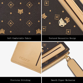 Carteira Feminina de Couro Romy – Elegância e Funcionalidade | Wallets | Cor não informada | Detalhe 1 | Vivièn