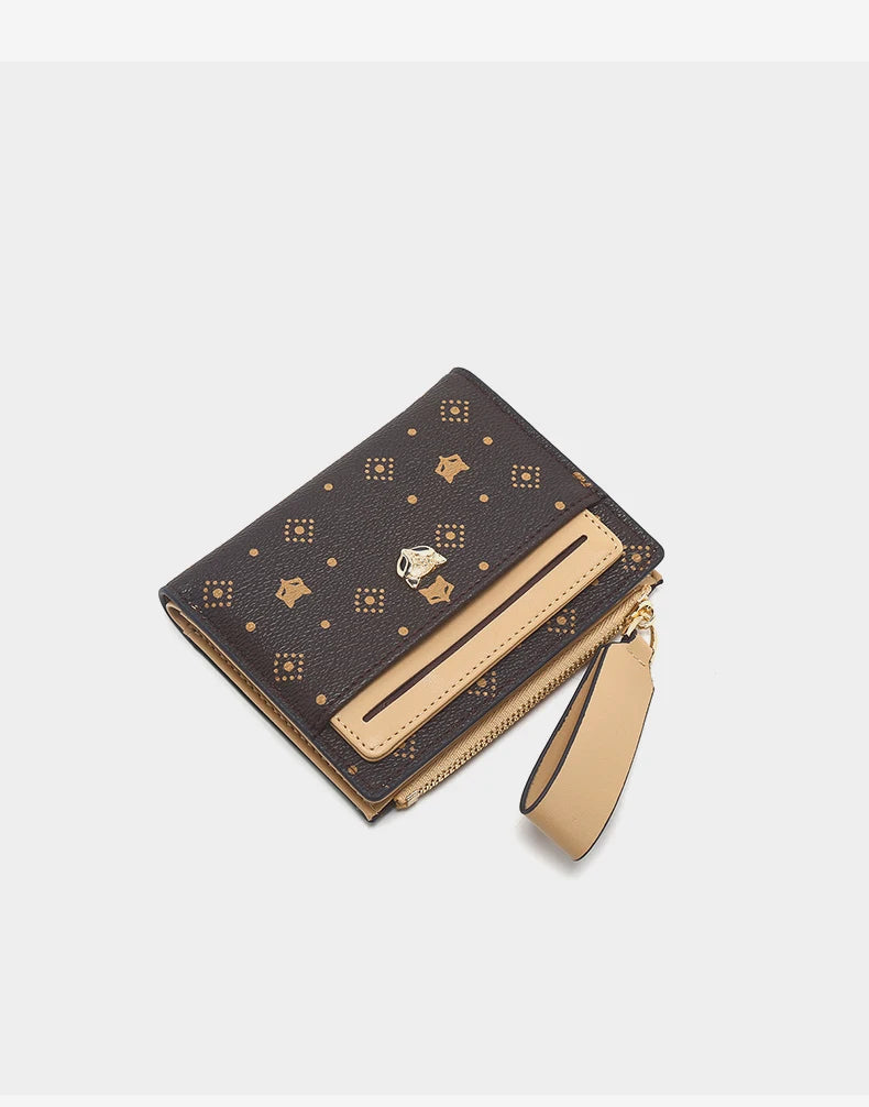 Carteira Feminina de Couro Romy – Elegância e Funcionalidade | Wallets | Cor não informada | Detalhe 13 | Vivièn