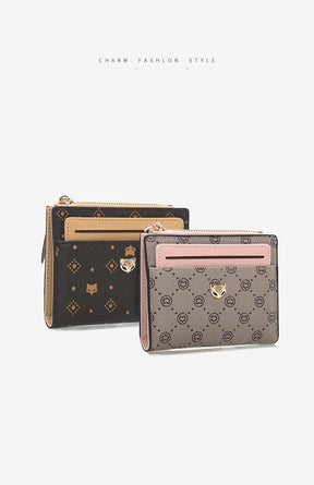 Carteira Feminina de Couro Romy – Elegância e Funcionalidade | Wallets | Cor não informada | Detalhe 2 | Vivièn