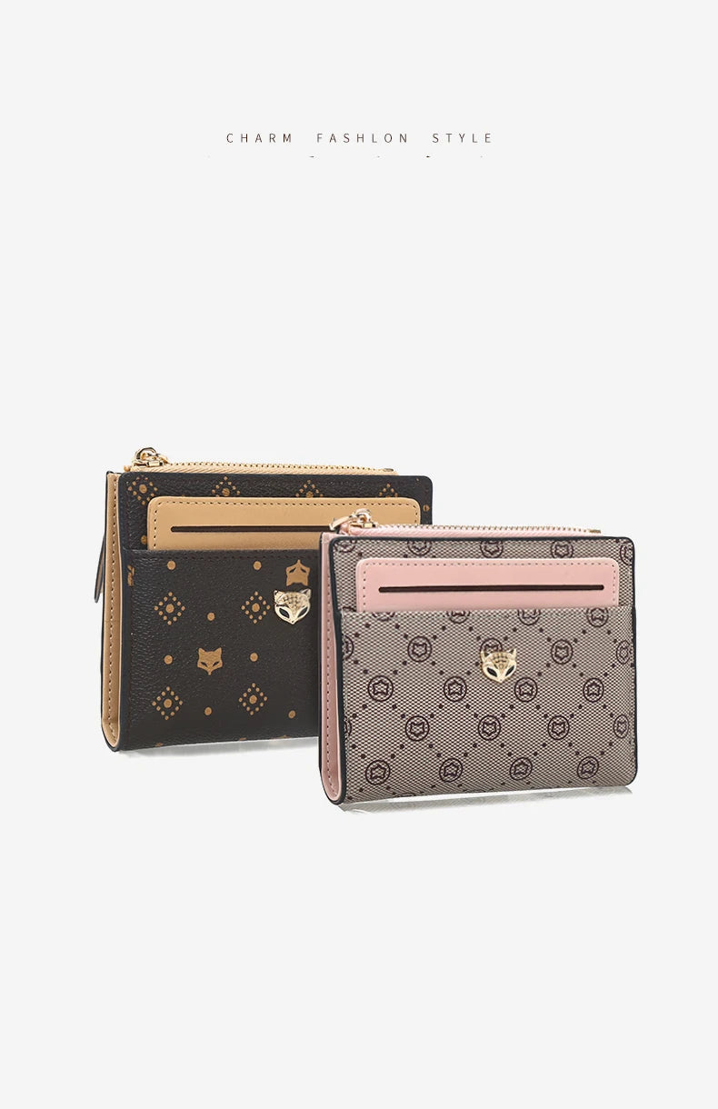 Carteira Feminina de Couro Romy – Elegância e Funcionalidade | Wallets | Cor não informada | Detalhe 2 | Vivièn