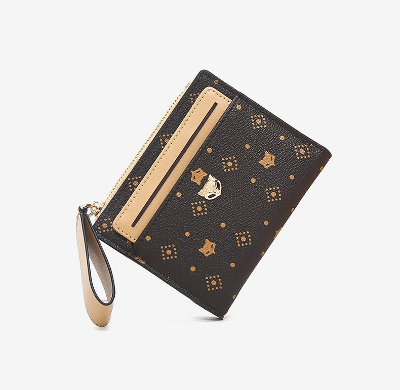 Carteira Feminina de Couro Romy – Elegância e Funcionalidade | Wallets | Cor não informada | Detalhe 3 | Vivièn