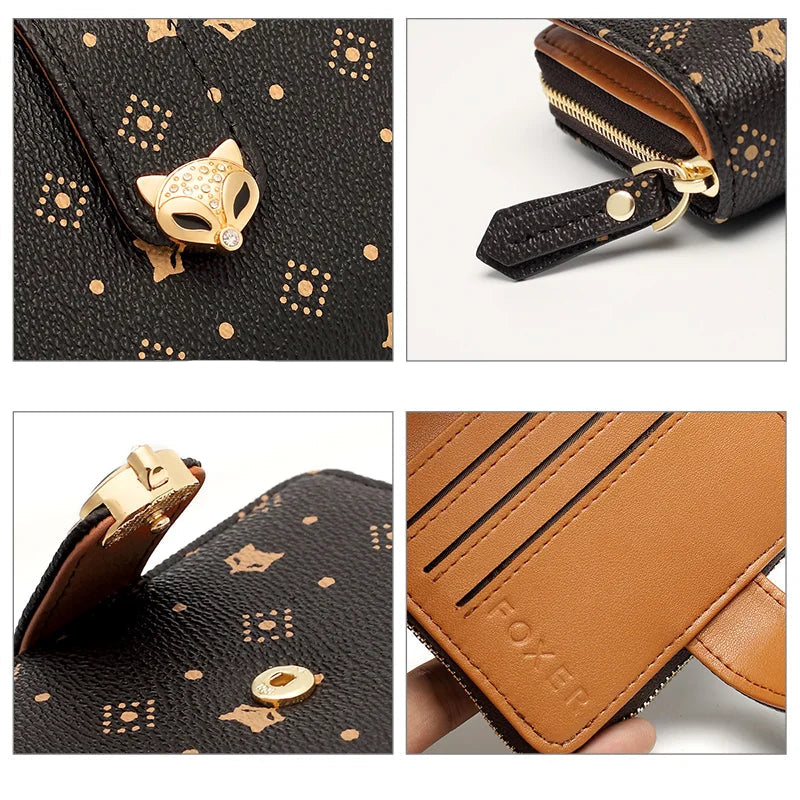 Carteira Feminina Elara | Wallets | Marrom | Detalhe 3 | Vivièn