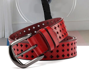 Cinto de Couro Freya | Belts | Cores variadas | Detalhe 3 | Vivièn