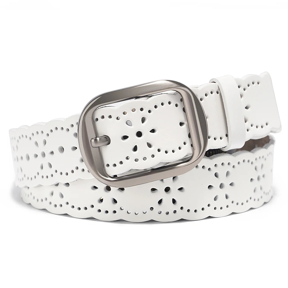 Cinto Feminino de Couro Adele | Belts | Cores variadas | Costas | Vivièn