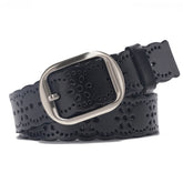 Cinto Feminino de Couro Adele | Belts | Cores variadas | Detalhe 5 | Vivièn