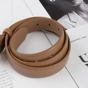 Cinto Feminino de Couro Agnes | Belts | Cores variadas | Detalhe 1 | Vivièn