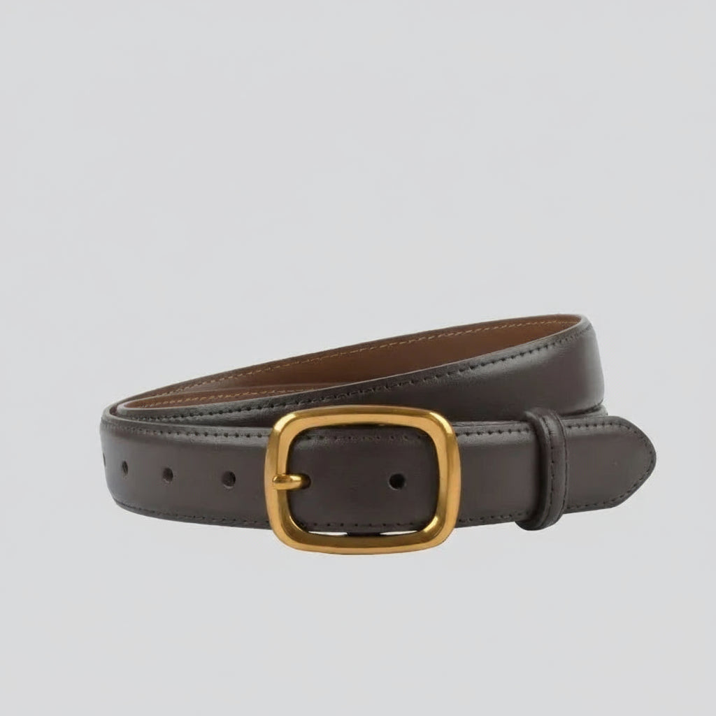 Cinto Feminino de Couro Agnes | Belts | Cores variadas | Detalhe 10 | Vivièn