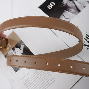 Cinto Feminino de Couro Agnes | Belts | Cores variadas | Detalhe 2 | Vivièn