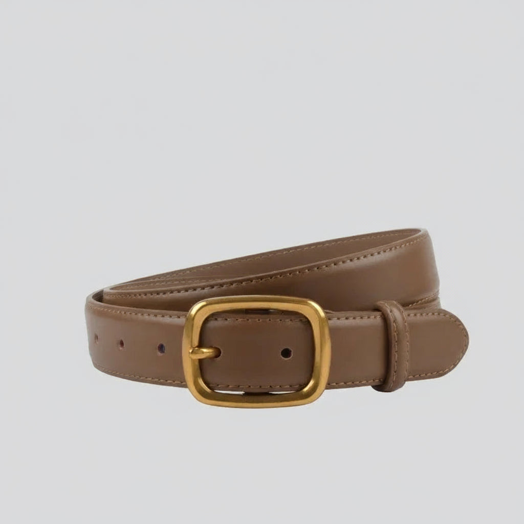 Cinto Feminino de Couro Agnes | Belts | Cores variadas | Detalhe 5 | Vivièn