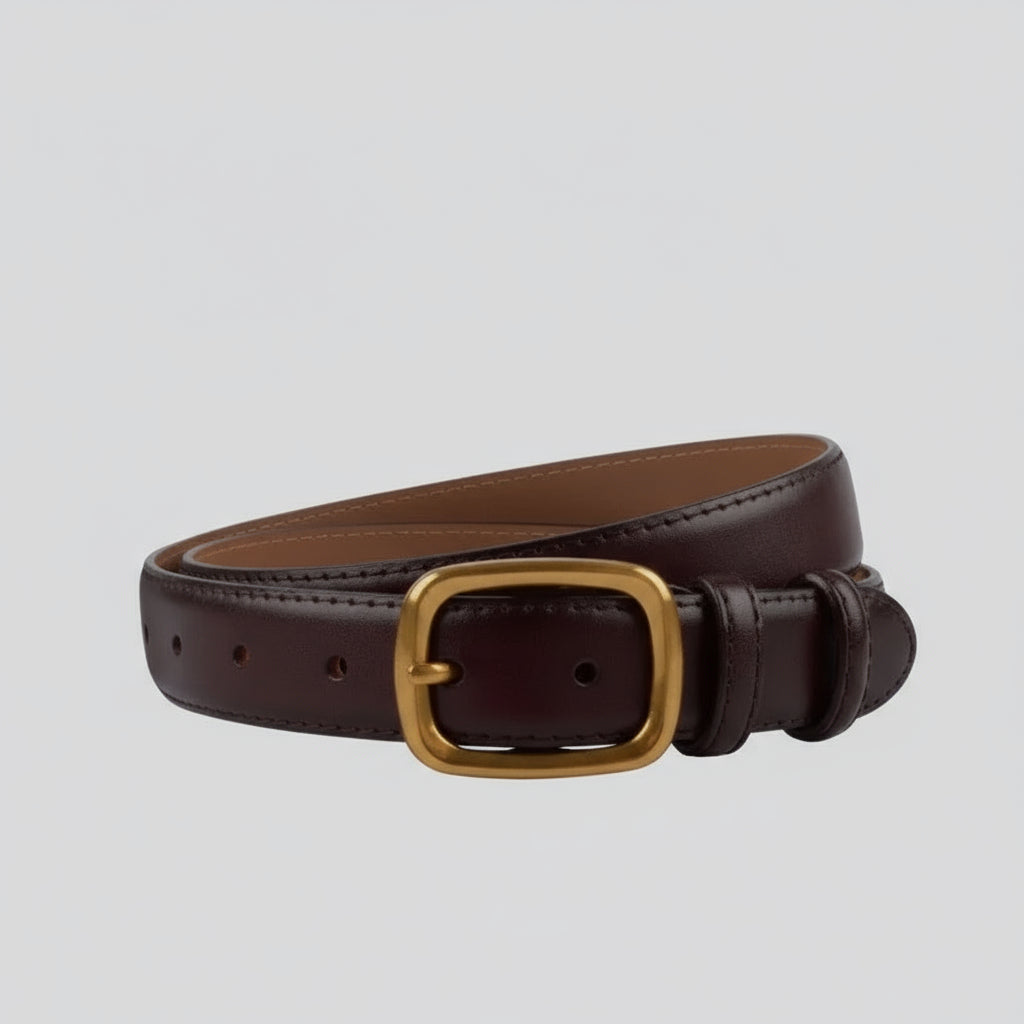 Cinto Feminino de Couro Agnes | Belts | Cores variadas | Detalhe 7 | Vivièn