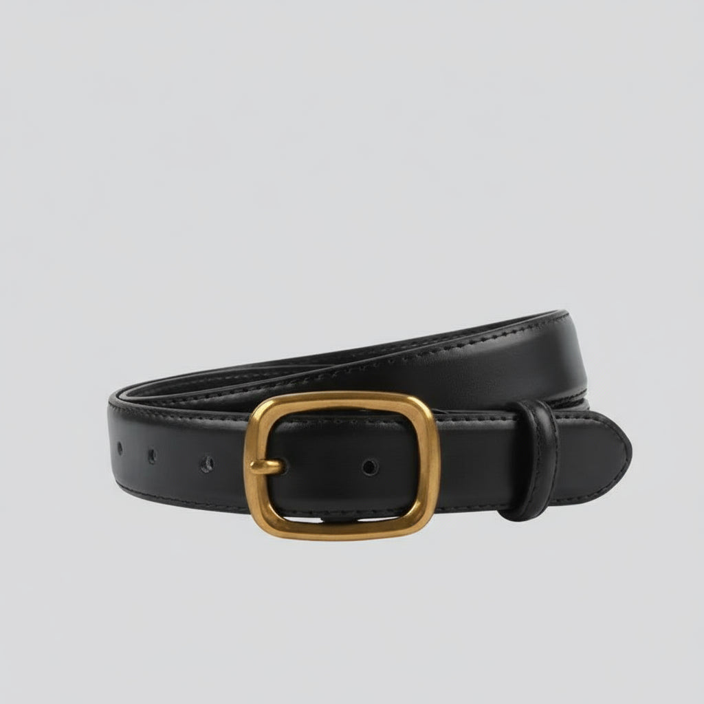 Cinto Feminino de Couro Agnes | Belts | Cores variadas | Detalhe 8 | Vivièn