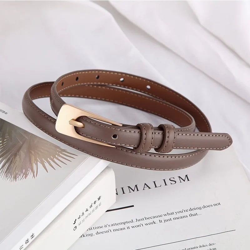 Cinto Feminino de Couro Alba | Belts | Cores variadas | Detalhe 10 | Vivièn