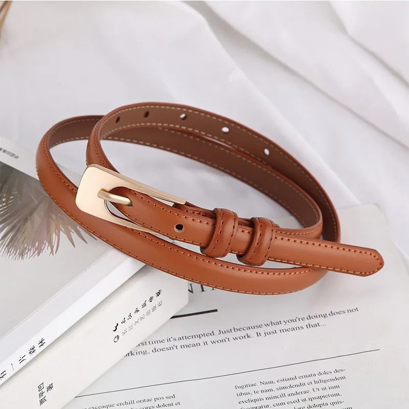 Cinto Feminino de Couro Alba | Belts | Cores variadas | Detalhe 8 | Vivièn