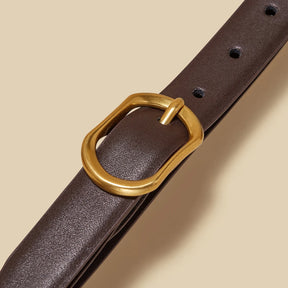 Cinto Feminino de Couro Astrid | Belts | Cores variadas | Detalhe 4 | Vivièn