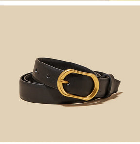 Cinto Feminino de Couro Astrid | Belts | Cores variadas | Detalhe 5 | Vivièn