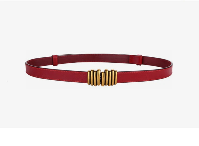 Cinto Feminino de Couro Feminino Lia | Belts | Cores variadas | Detalhe 12 | Vivièn