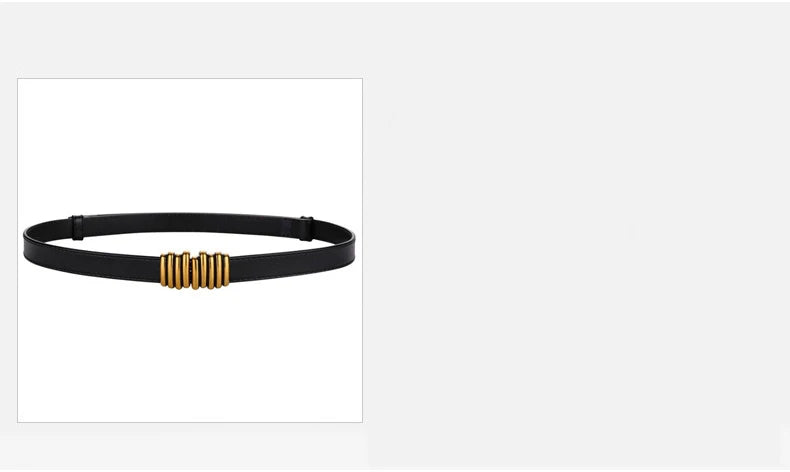 Cinto Feminino de Couro Feminino Lia | Belts | Cores variadas | Detalhe 7 | Vivièn