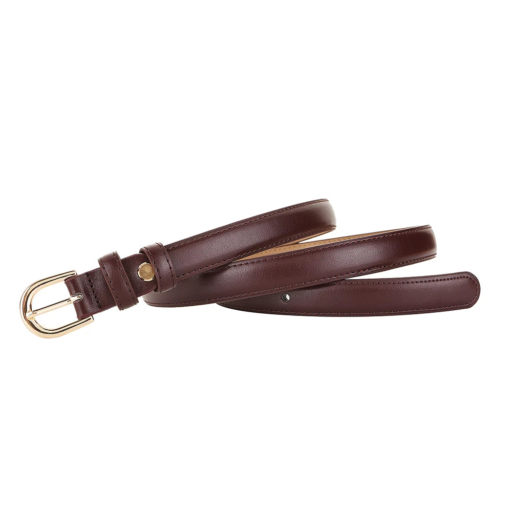 Cinto Feminino de Couro Genuíno Pilar | Belts | Cores variadas | Detalhe 10 | Vivièn