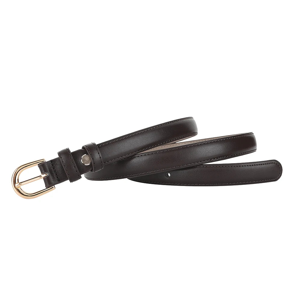 Cinto Feminino de Couro Genuíno Pilar | Belts | Cores variadas | Detalhe 6 | Vivièn