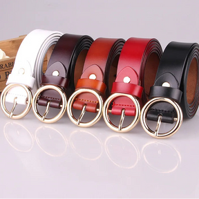Cinto Feminino de Couro Nala | Belts | Cores variadas | Costas | Vivièn