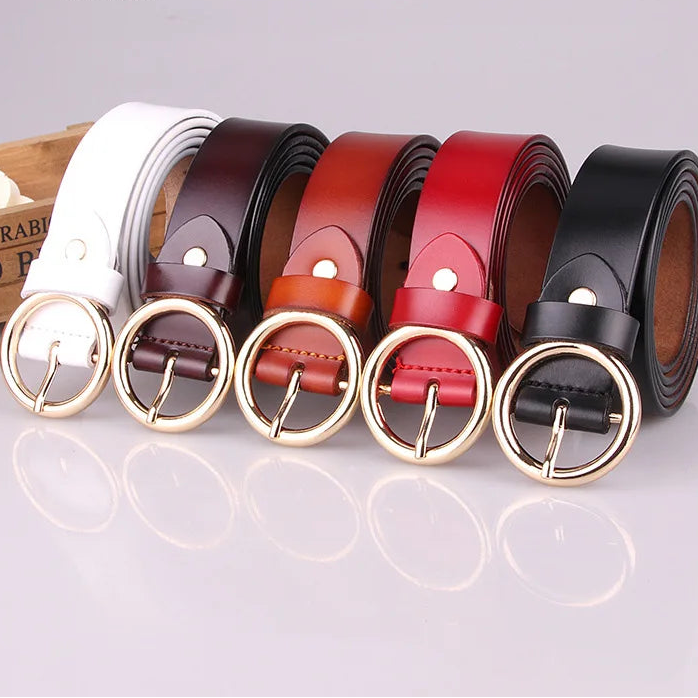 Cinto Feminino de Couro Nala | Belts | Cores variadas | Costas | Vivièn