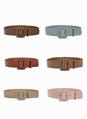 Cinto Feminino de Couro Nina | Belts | Cores variadas | Detalhe 4 | Vivièn