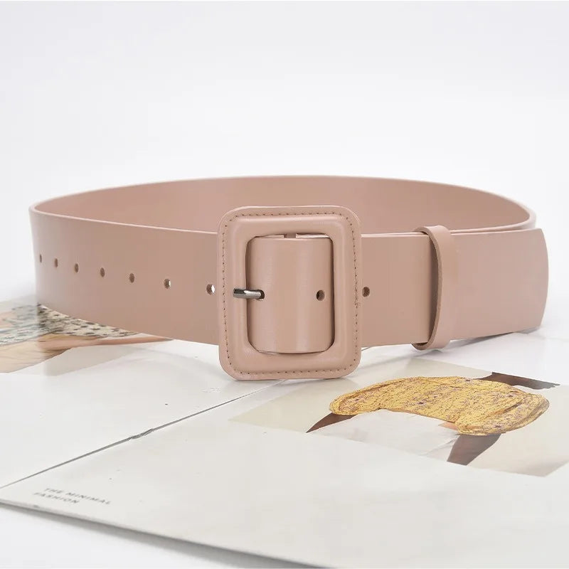 Cinto Feminino de Couro Nina | Belts | Cores variadas | Lateral | Vivièn