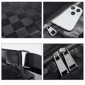 Mochila Casual de Couro Lana | Backpacks | Cores variadas | Lateral | Vivièn