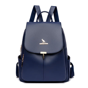 Mochila Feminina de Couro Genuíno Antonelli | Backpacks | Cores variadas | Detalhe 12 | Vivièn