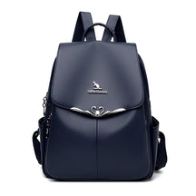 Mochila Feminina de Couro Genuíno Antonelli | Backpacks | Cores variadas | Detalhe 9 | Vivièn