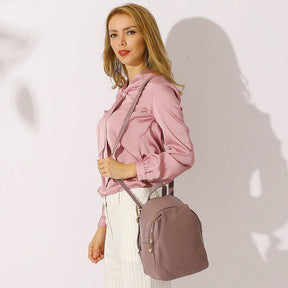 Mochila Feminina de Couro Genuíno Daphne | Backpacks | Cores variadas | Detalhe 2 | Vivièn