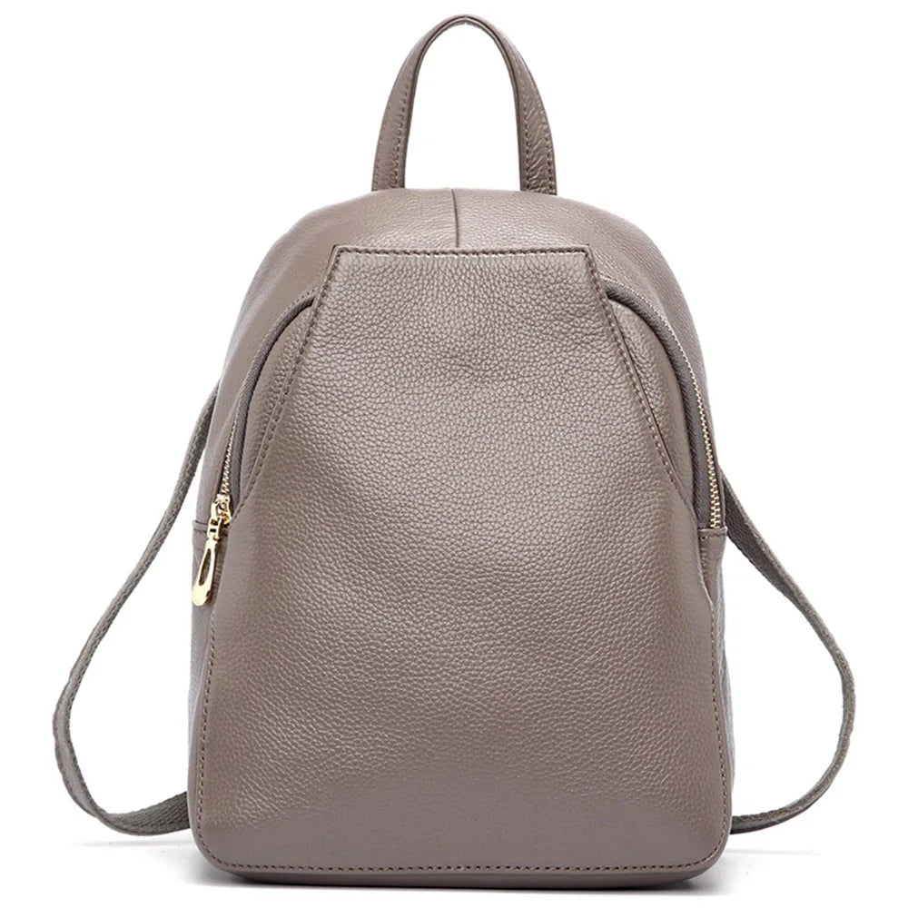 Mochila Feminina de Couro Genuíno Daphne | Backpacks | Cores variadas | Detalhe 8 | Vivièn