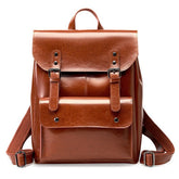 Mochila Feminina de Couro Genuíno Eleanor | Backpacks | Cores variadas | Detalhe 10 | Vivièn