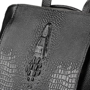 Mochila Feminina de Couro Genuíno Geneviève | Backpacks | Cores variadas | Detalhe 11 | Vivièn