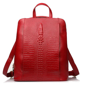 Mochila Feminina de Couro Genuíno Geneviève | Backpacks | Cores variadas | Detalhe 16 | Vivièn
