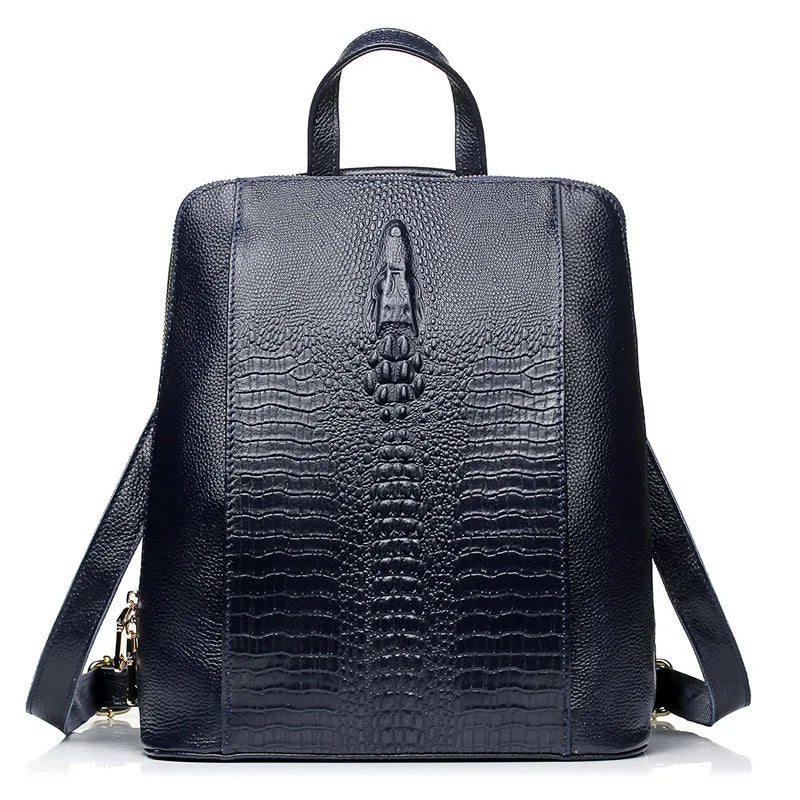 Mochila Feminina de Couro Genuíno Geneviève | Backpacks | Cores variadas | Detalhe 18 | Vivièn