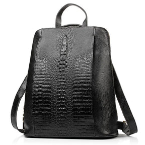 Mochila Feminina de Couro Genuíno Geneviève | Backpacks | Cores variadas | Detalhe 6 | Vivièn