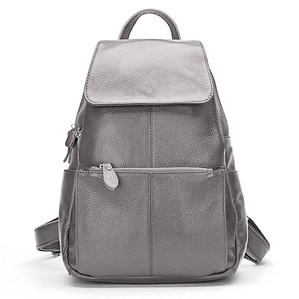 Mochila Feminina de Couro Genuíno Margot | Backpacks | Cores variadas | Detalhe 11 | Vivièn