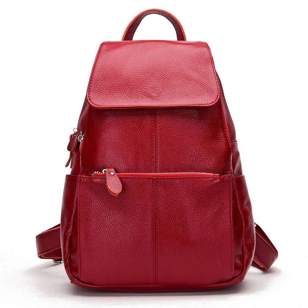 Mochila Feminina de Couro Genuíno Margot | Backpacks | Cores variadas | Detalhe 16 | Vivièn
