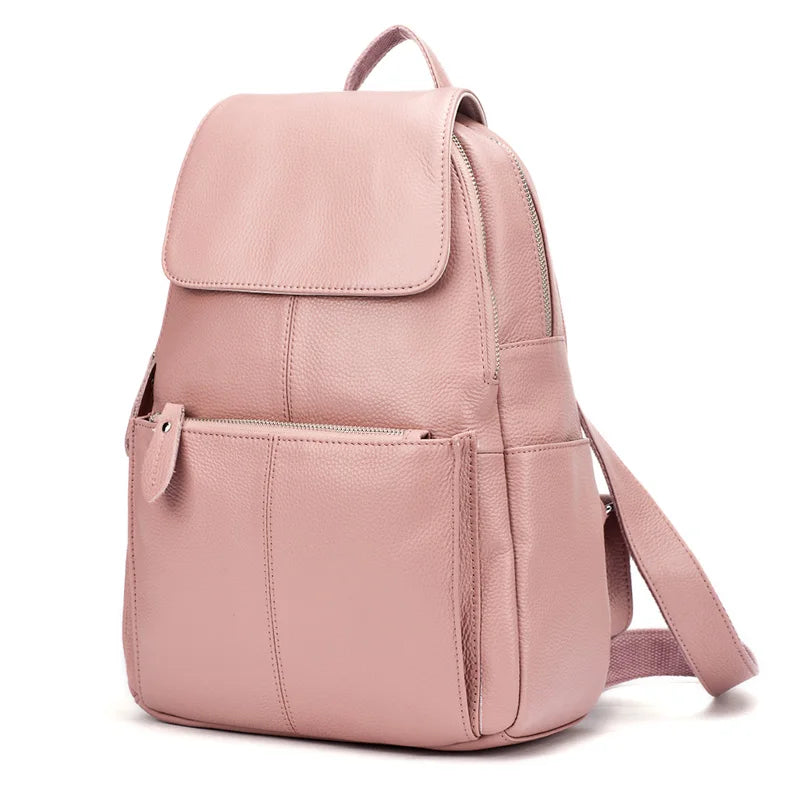 Mochila Feminina de Couro Genuíno Margot | Backpacks | Cores variadas | Detalhe 18 | Vivièn